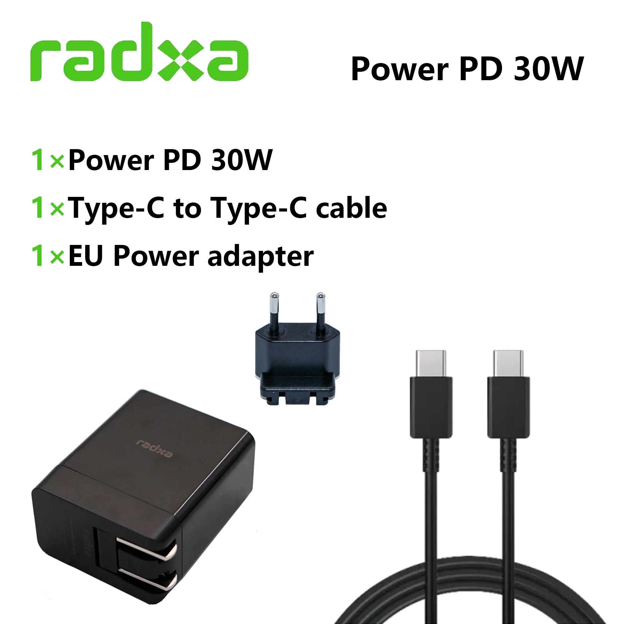 

Radxa Power PD 30 Вт Адаптер