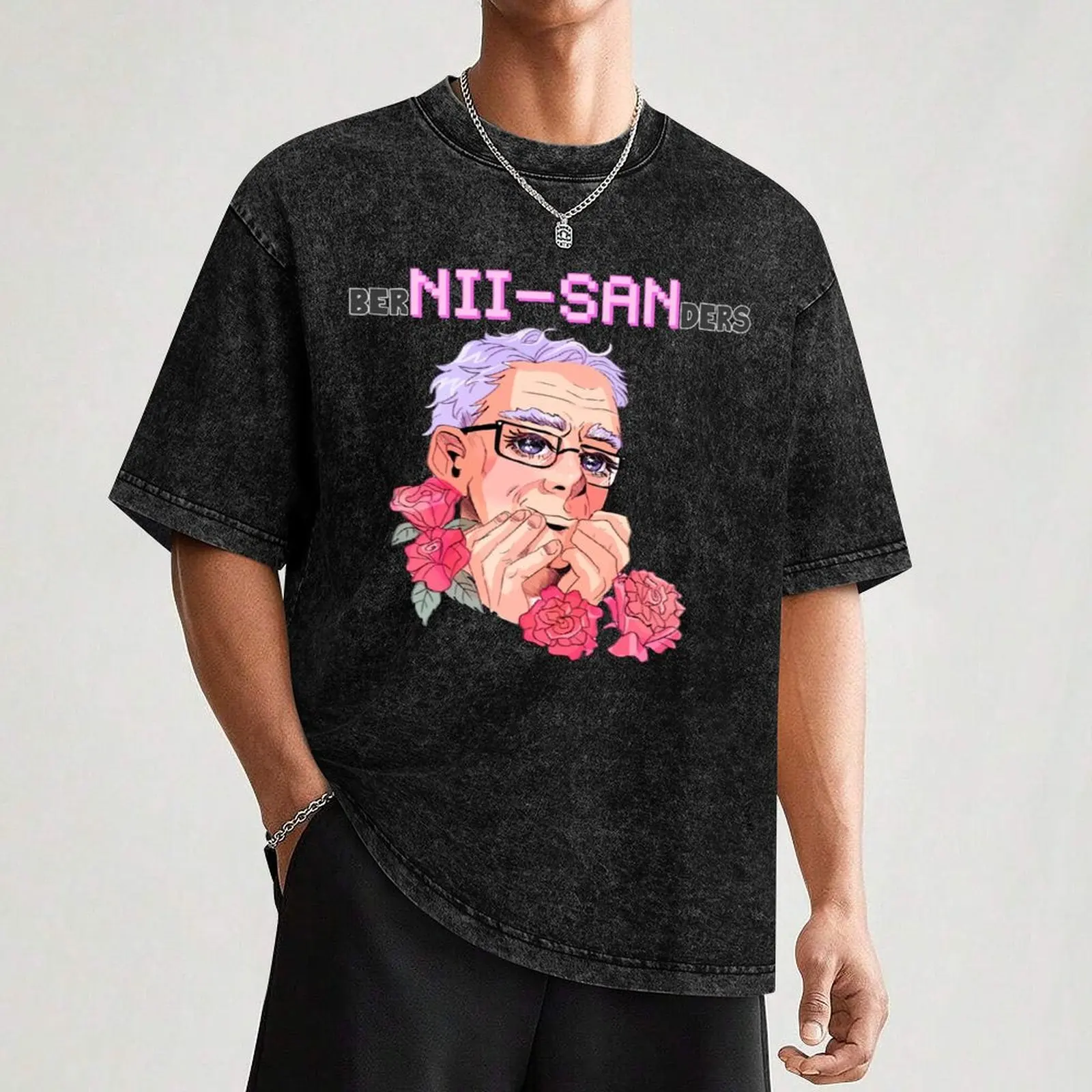 Футболка Bernie Sanders в стиле аниме nii-san Torino футболки с рисунком рэпера новые подарки