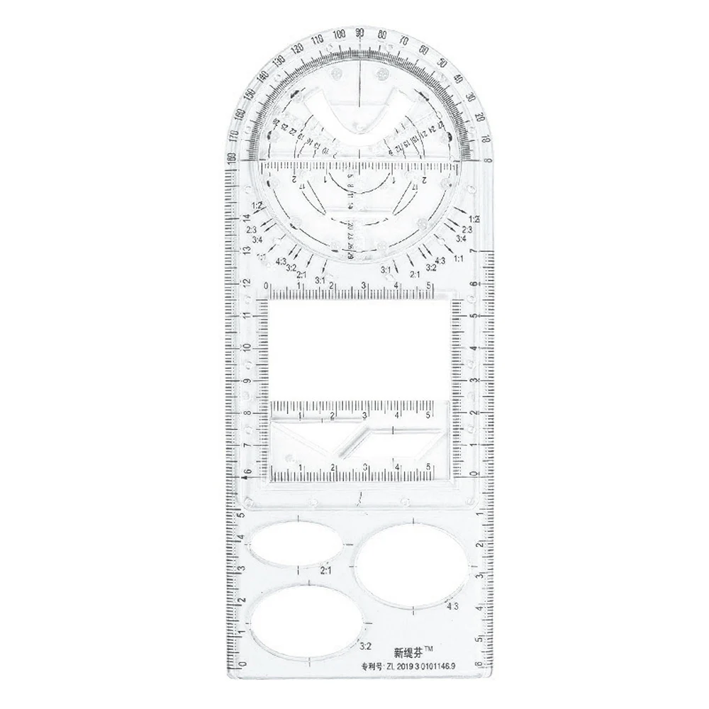 

Геометрическая линейка 7 цветов