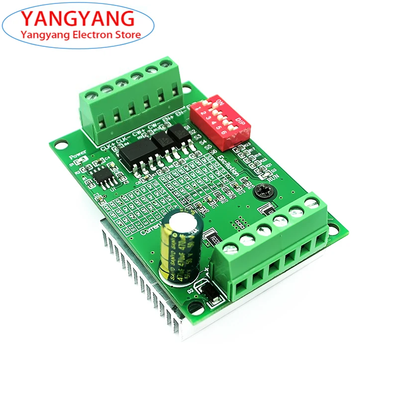 

TB6560 3.5A Stepper Motor Driver Controller Board 10V-35V CNC Rounter Control Low Voltage Over Heat Current 3A Protection Module