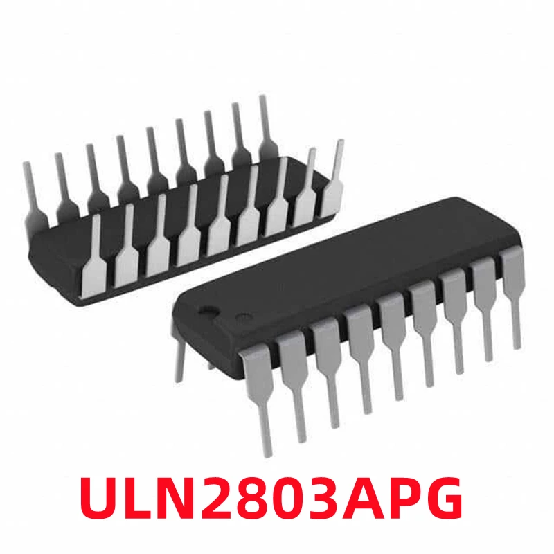 

1 шт., транзистор ULN2803APG ULN2803A ULN2803, прямая вилка DIP18, новый оригинальный