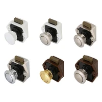 4 pcs camper push lock 20mm rv boat motor home cabinet drawer latch button lock suitable for furniture hardware