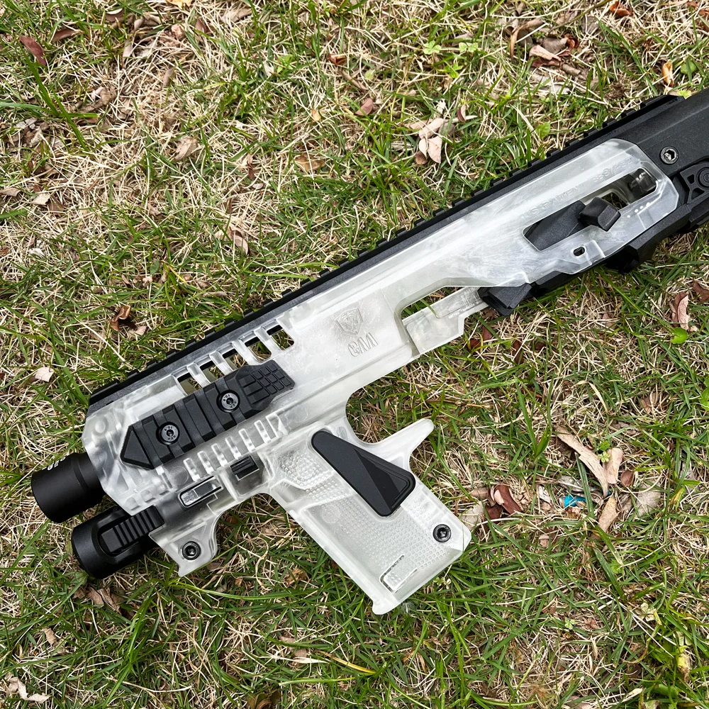 

Toys Glock G17 G19 G20 KIT CAA G1 carbene kit modified nylon rear bracket accessories empty hanging back trip model