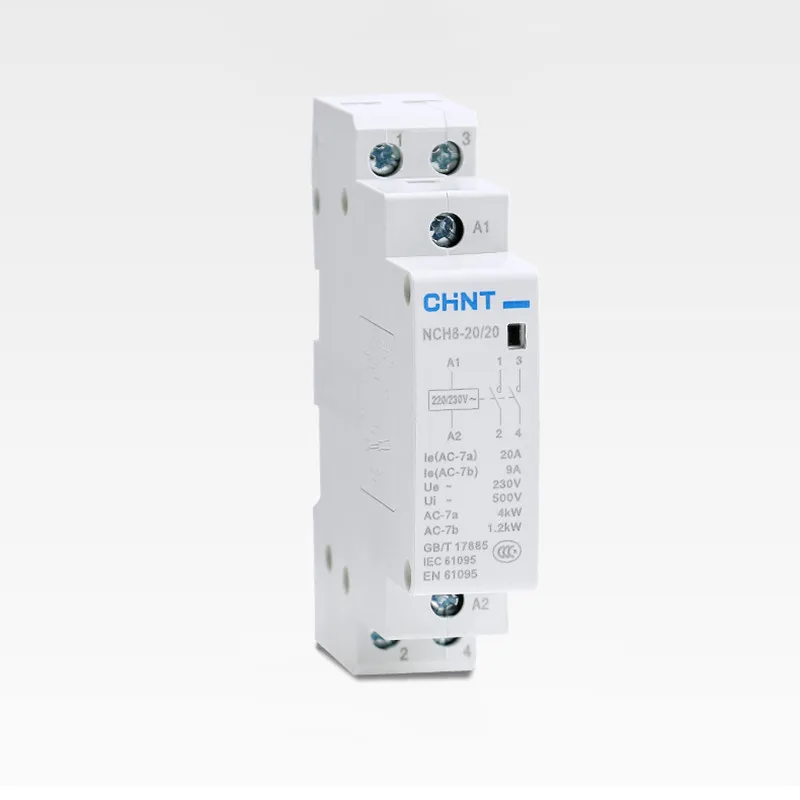 

CHINT ~AC230V Home AC Contactor NCH8 16A 20A 25A 2NO / 1NC1NO Contactor