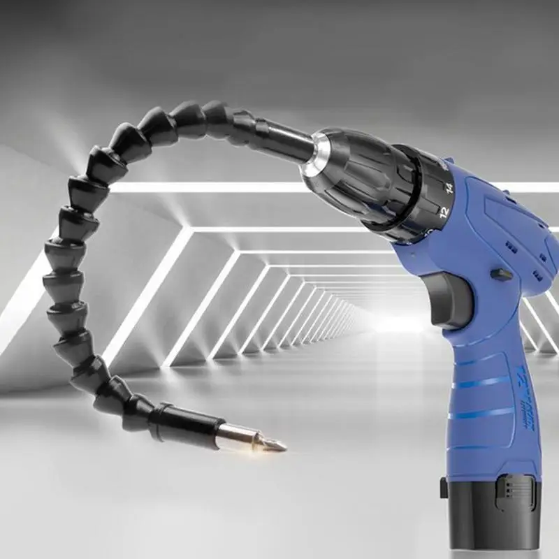 

Flexible Shaft Extension Screwdriver Drill Bit Holder Link for Electronic Drill 295mm Hex Screwdriver Soft Shafts