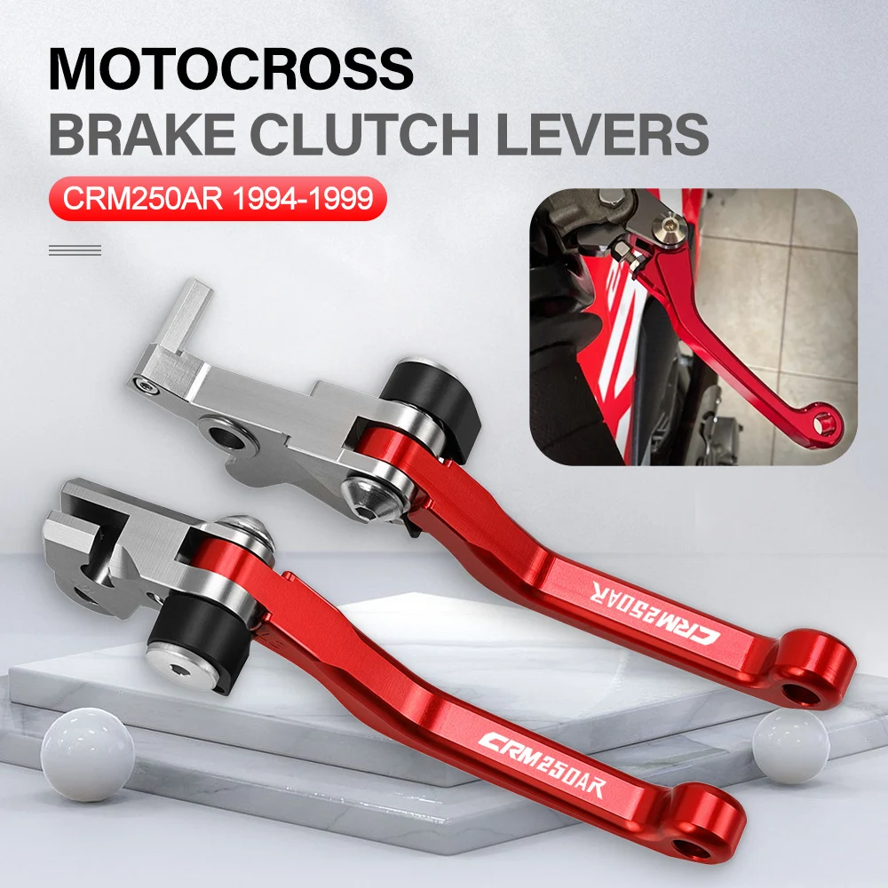 

Pivot Brake Clutch Levers For HONDA CRM250AR CRM 250 AR 1994 1995 1996 1997 1998 1999 Accessories Dirt Bike Handle Lever