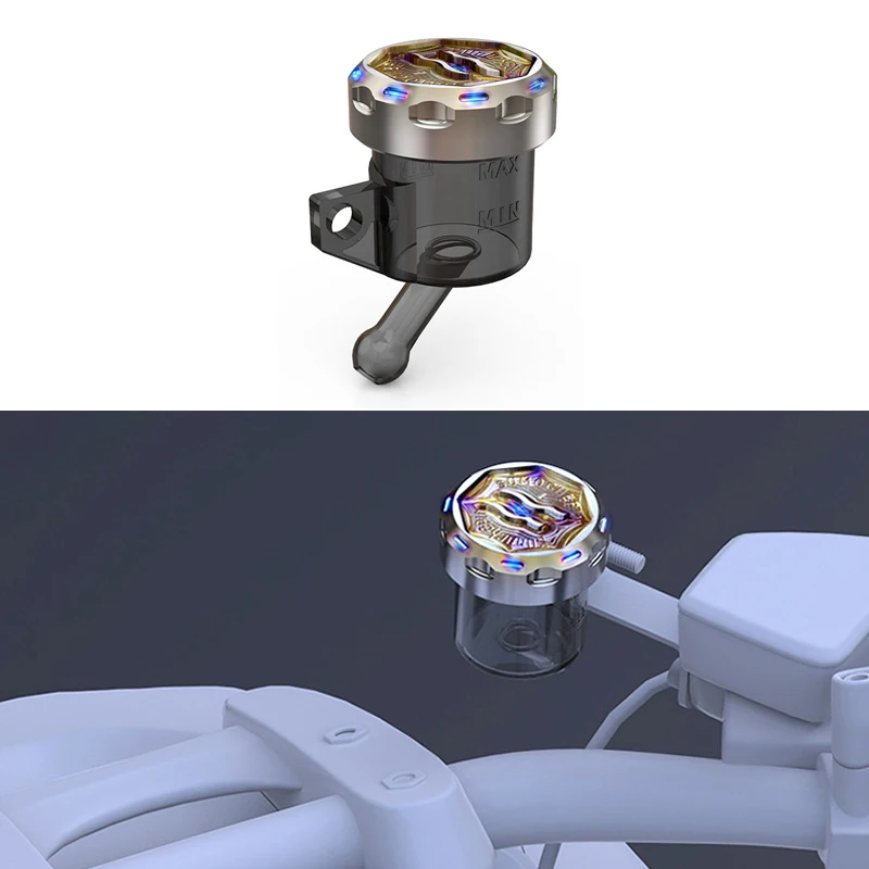 

Stainless Steel Motorcycle Oil Cup Modified Parts Liquid Fluid Bottle Reservoir Tank Cup Front Brake Clutch Sports Brake Pump