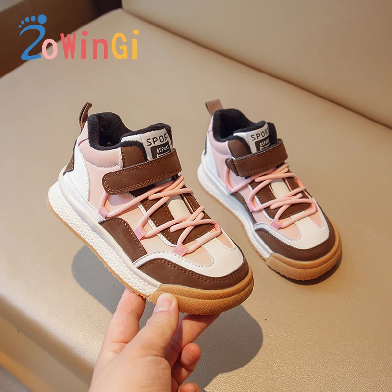 

Size 23-37 Dad Sneakers Good-looking Girls Casual Shoes Hoop & Loop Girl Child Shoe Comfortable Boy Child Shoe chaussure fille