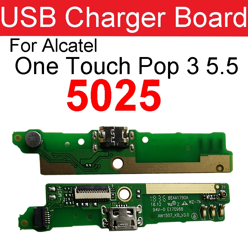 Зарядное устройство с USB-портом для Alcatel Shine Lite 5080 One Touch Pop C7 3 5.5 4 8 10 Idol Ultra 6033 6045 C5 5037 5