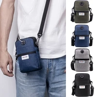 male bag mens satchel high quality men diagonal mini crossbody bags shoulder multi function mobile phone bag outdoor sports bag