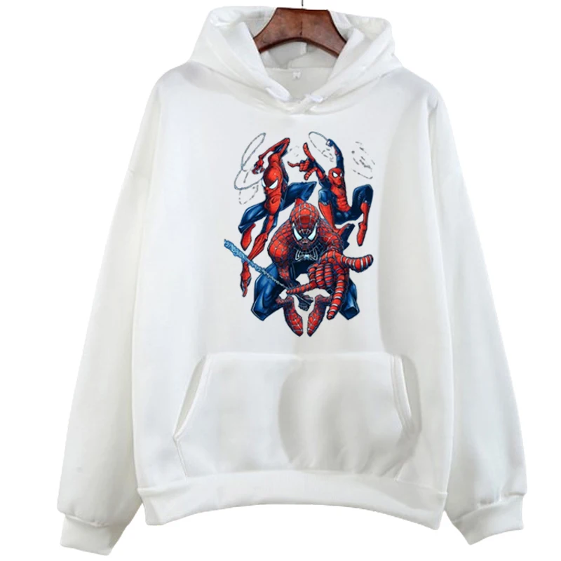 Домашние толстовки с капюшоном Disney Человек-паук No Way свитшот принтом Marvel осенний