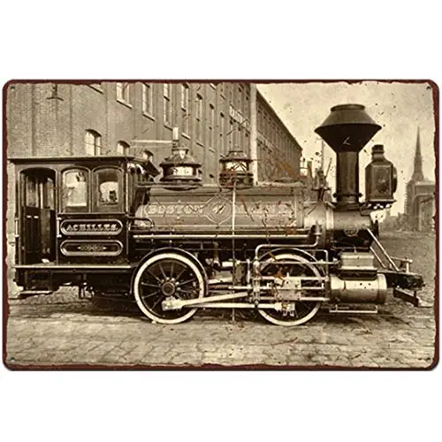 Бесплатная доставка, оригинальный ретро дизайн, старинный поезд, оловянные металлические знаки, настенное искусство | Толстая жестяная печать, постер, украшение для стен Бесплатная доставка, оригинальный ретро дизайн, старинный поезд, оловянные металлические знаки, настенное искусство | Толстая жестяная печать, постер, украшение для стен