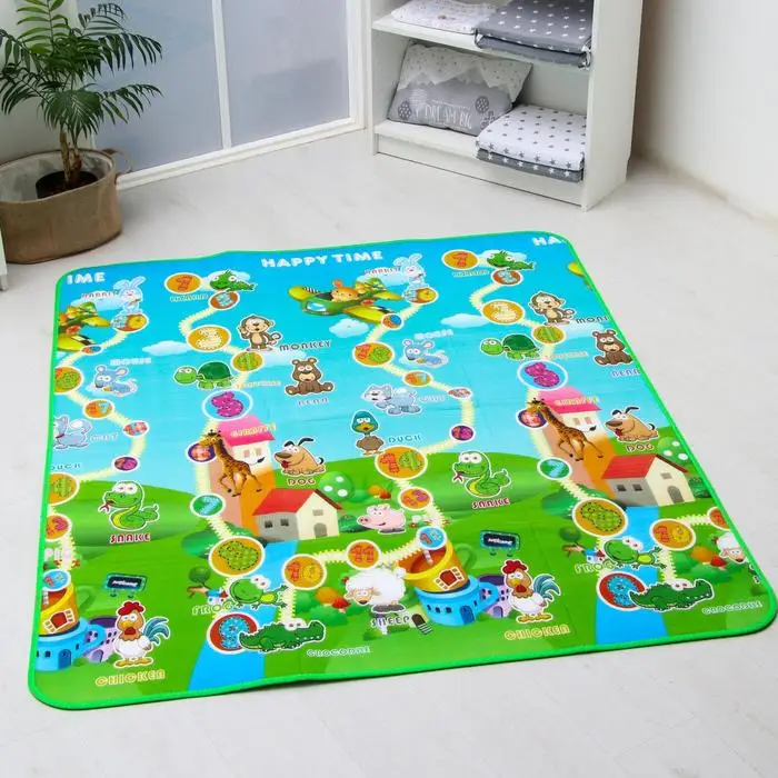 Коврик детский на фольгированной основе Весёлый счёт размер 180х150 см Крошка Я |