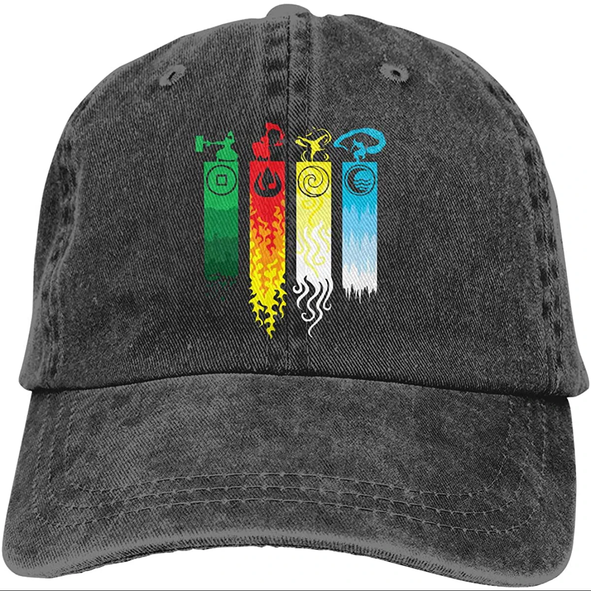 

Particular Avatar The Last Legend Airbender Of Korra Aang Baseball Cowboy Hat Black Sombrero De Mujer