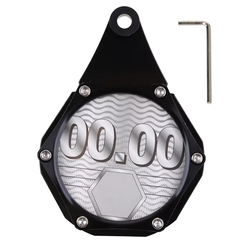 Enlarge Waterproof Scooters Quad Bikes Mopeds ATV Motorcycle Tax Disc Plate Holder R2LC