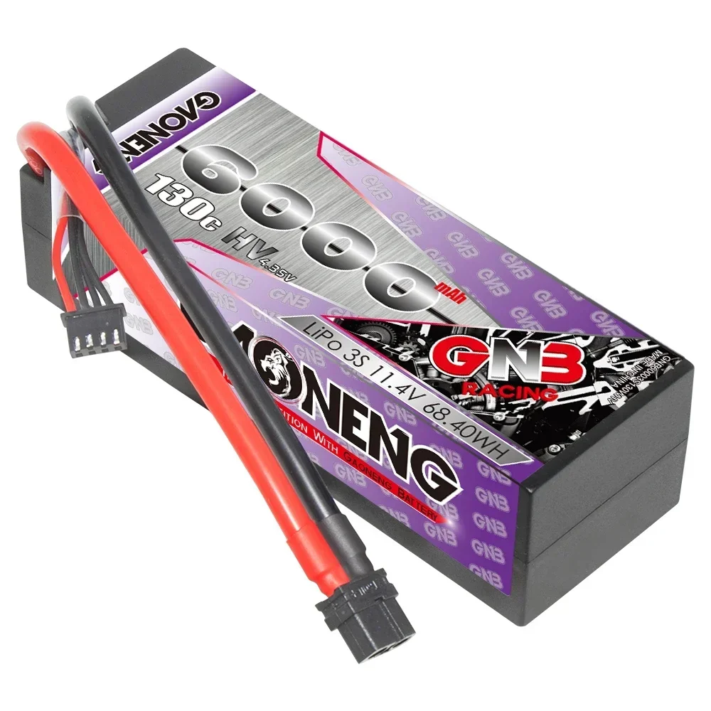 Gaoneng GNB 3S HV 11.4V 6000mAh 130C XT60 Hard Case LiPo Battery Gaoneng GNB 3S HV 11.4V 6000mAh 130C XT60 Hard Case LiPo Battery