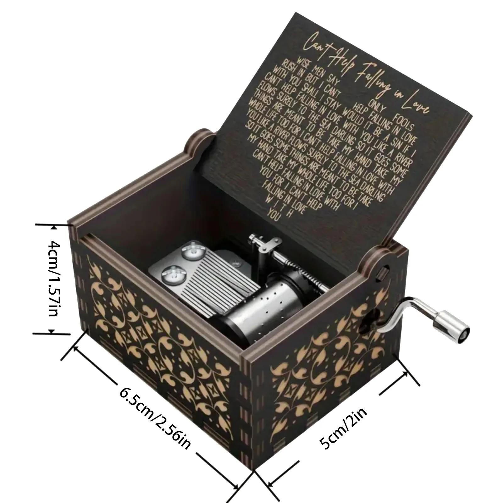 

Музыкальная шкатулка Can't Help Falling in Love