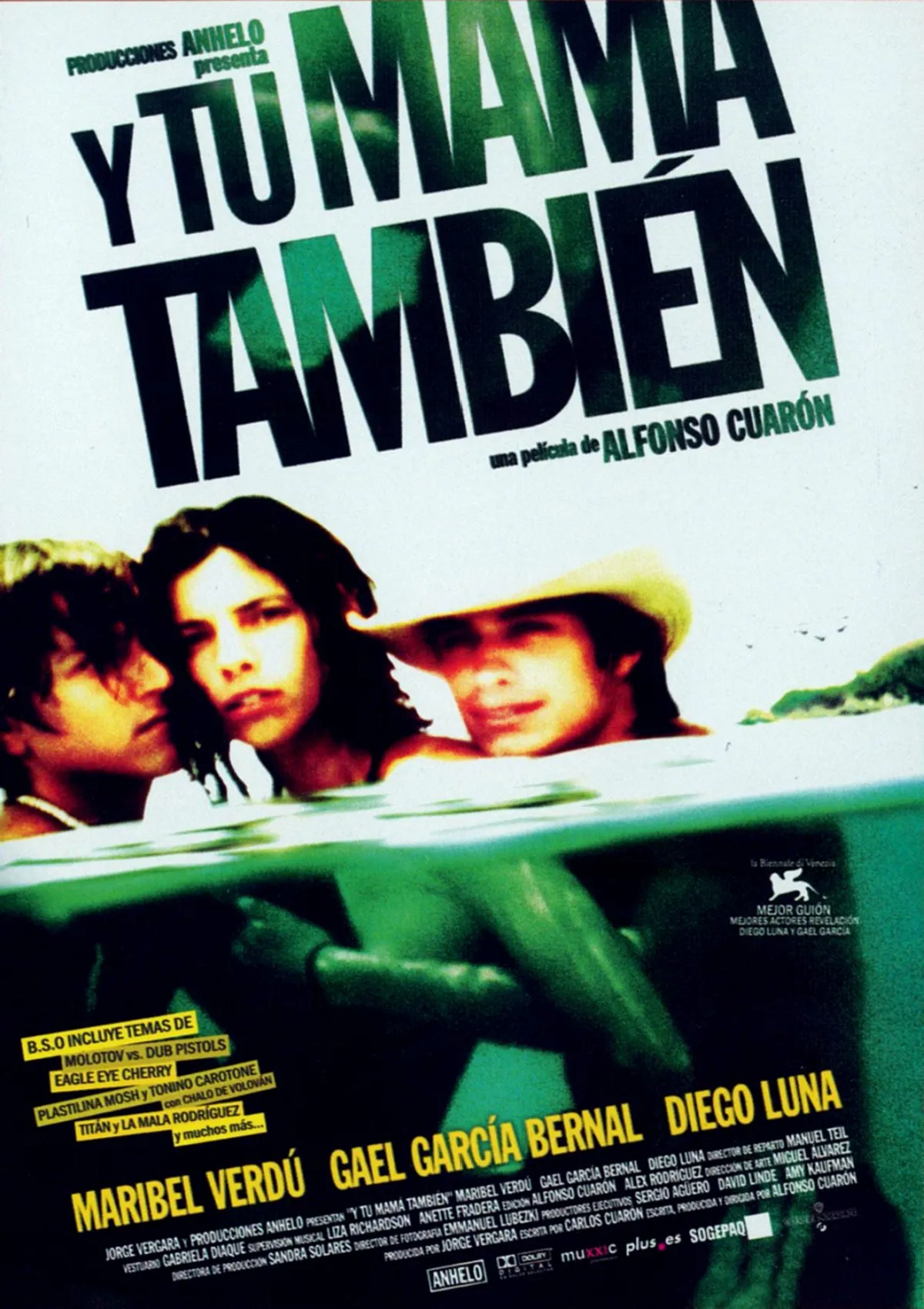 Фильм Y tu MOM Tambien (2001) и ваша мама тоже Плакат Картина на холсте настенные