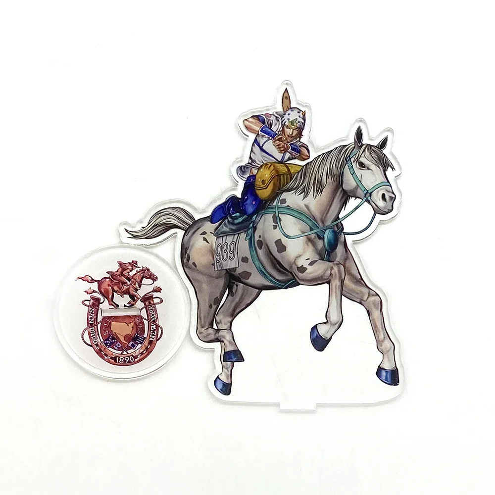 

7 SBR Zeppeli Johnny Joestar, забавные акриловые фигурки на день Святого Валентина, украшение для стола, топпер для торта