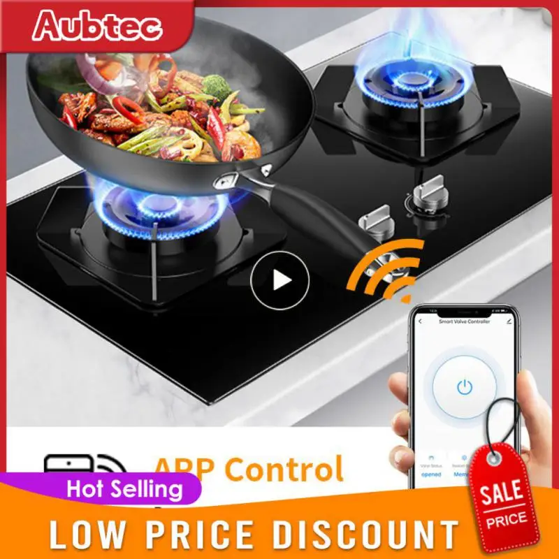 

Water Leakage Gas Switch Voice Control Tuya Smart Water Valve Smart Wireless Control Smart Life App Control Smart Life App