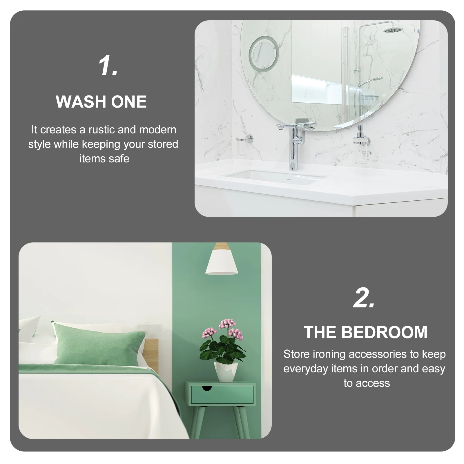 Настенный крючок для глажки стеллаж полки плавающий держатель ванной