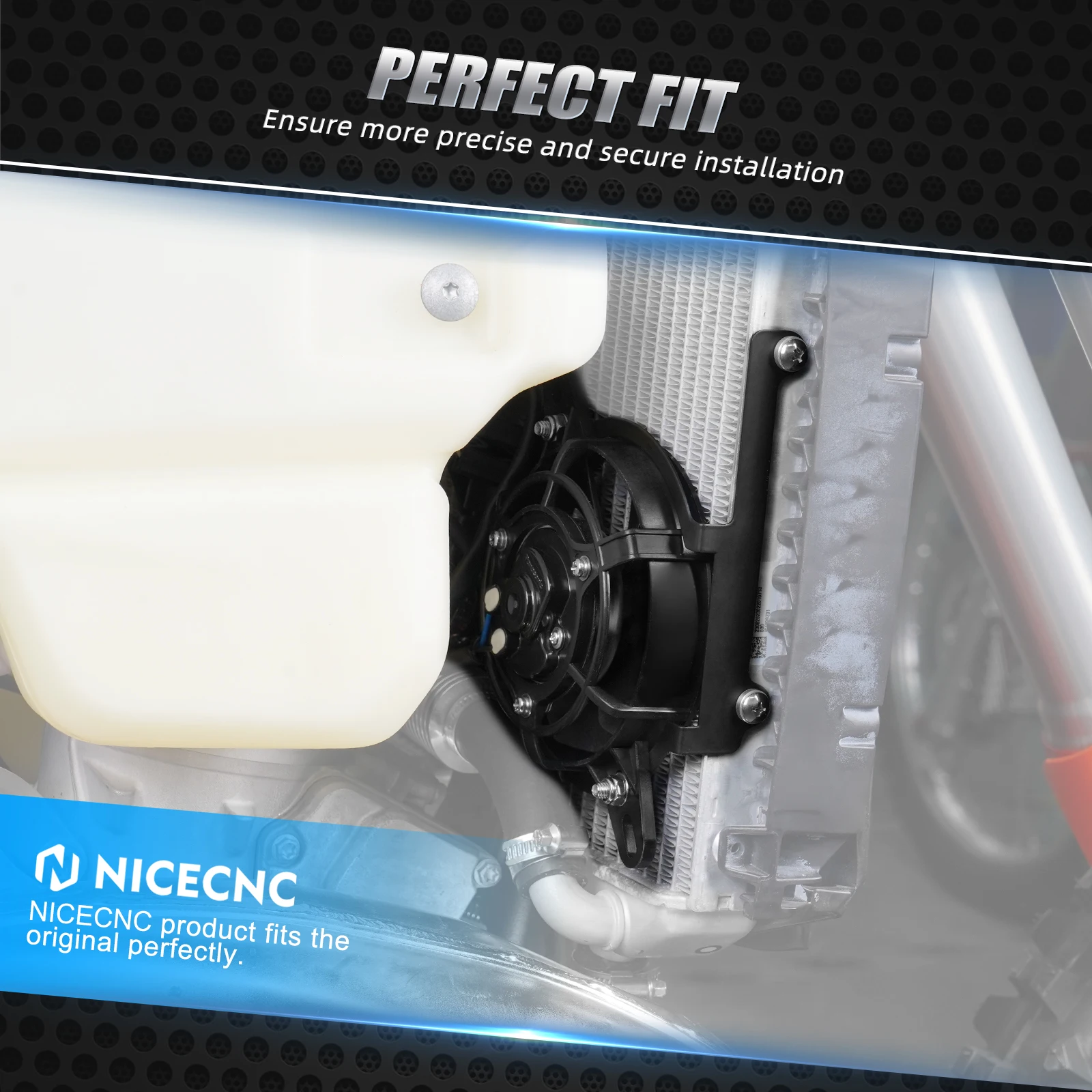 Кронштейн вентилятора для GasGas 2024 EC300 EC MC EX 125 250 300 250F 350F 450F ES350 ES500 EW500F 12 В