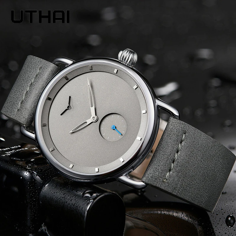 

Лучшие японские мужские часы, Простые Модные Повседневные кварцевые часы с ремешком, мужские водонепроницаемые часы