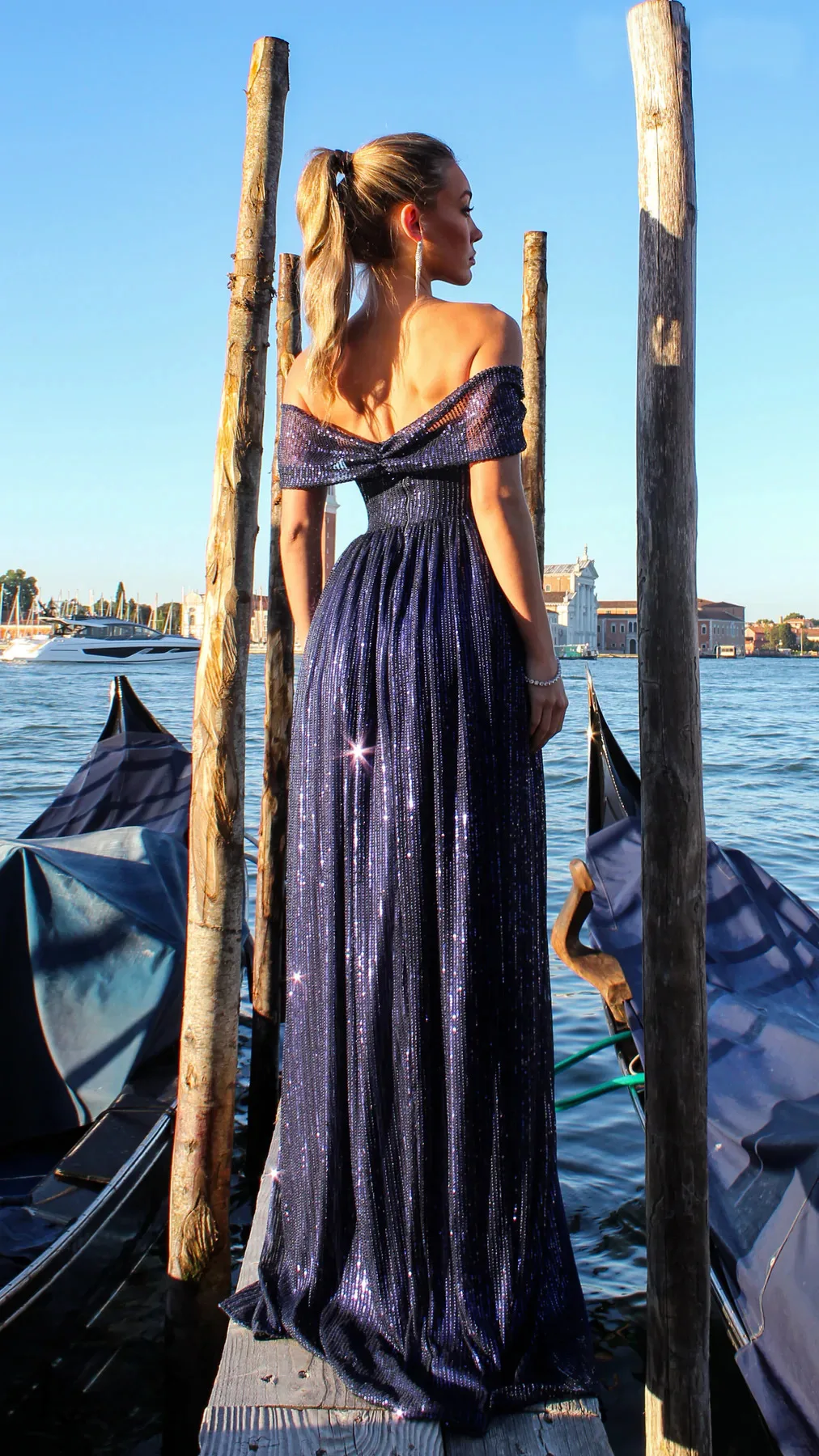 Luxury Evening Dress 2022 Women A-Line Floor Lenght Wedding Party Dress Split Beading Sequins Long Prom Cocktail Dresses