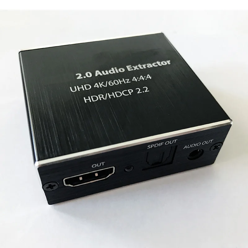 

HDMI-совместимый аудио экстрактор 2,0 + оптический TOSLINK SPDIF + 3,5 мм стерео аудио экстрактор конвертер сплиттер