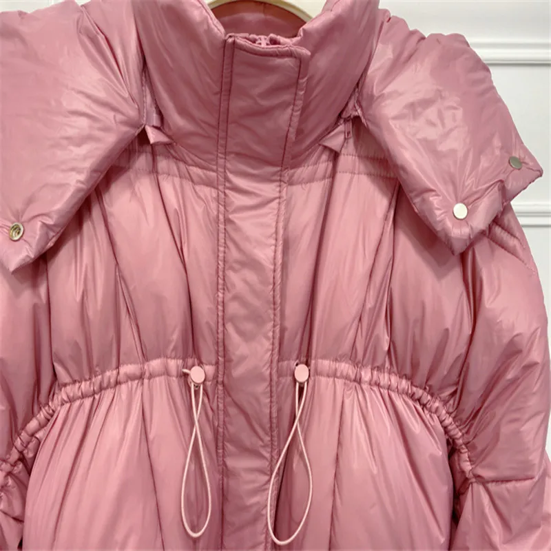 Winter Jacket Women Down Coat Female Thick 90% White Duck Down Jacket Womens Long Coats Warm Hooded Clothes