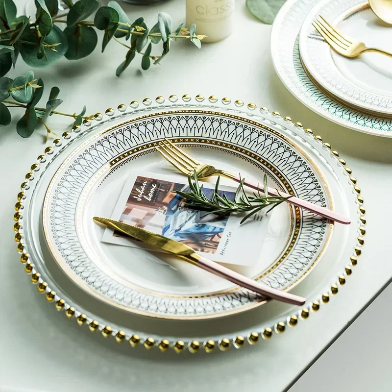 Пластина пластиковая декоративная для зарядного устройства 13 дюймов 150 шт.