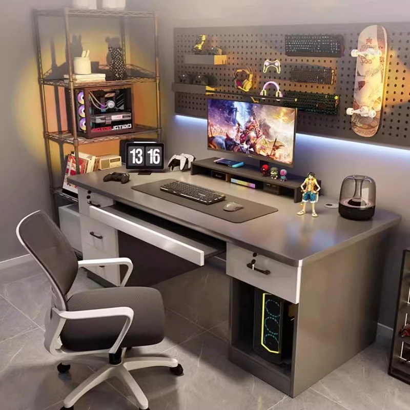 Аксессуары для настройки ПК стол учебы комнаты игр в форме буквы L туристический