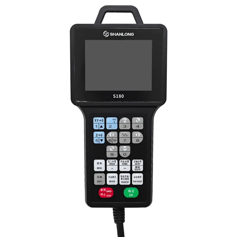 S180 Трехосевой гравировальный станок DSP Автономная ручная система управления