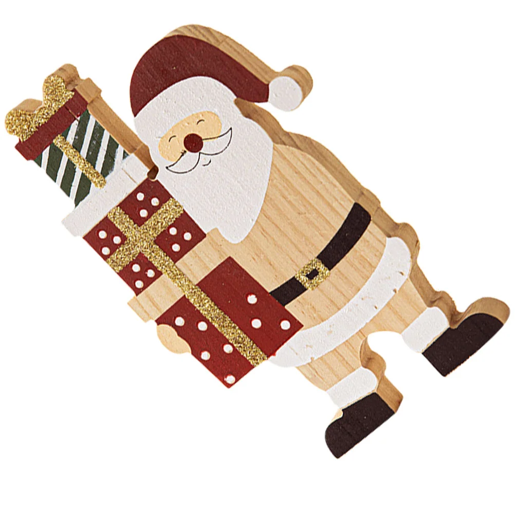 

The Sign Christmas Ornaments Wood Table Signs Wooden Holiday Desktop Centerpieces