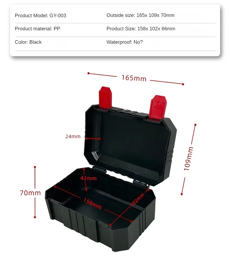 

Пластиковый ящик для инструментов LIXIU