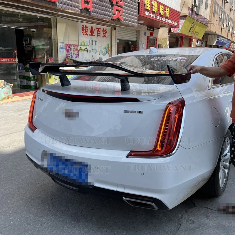 

Rear Spoiler Tail Wing For Cadillac XTS ATS CTS SLS CT4 CT5 CT6 2005-2023 Carbon Fiber Performance Trunk Spoiler