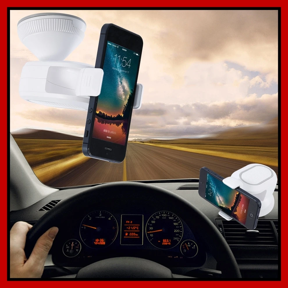 

Многофункциональный универсальный держатель-подставка для навигатора GPS с возможностью вращения на 360 градусов