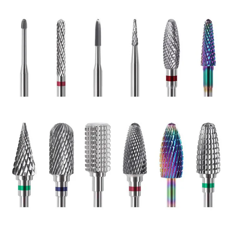 

high quality1pcs Carbide Tungsten Cutter Nail Bit Wearproof Manicure Polishing Clean Cuticle Polishing Tools for Manicure Drill