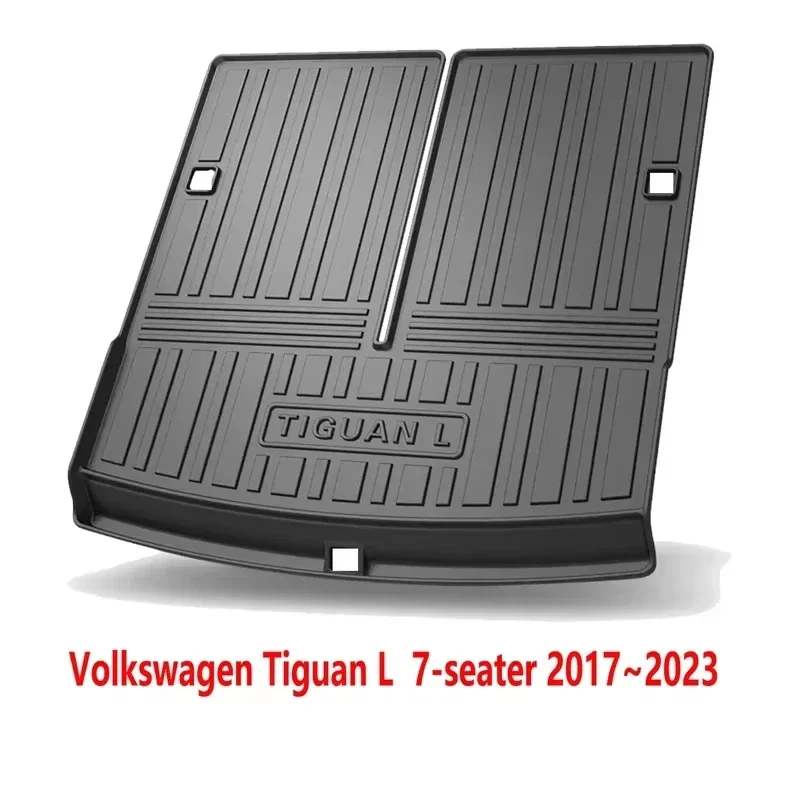 

Для Volkswagen VW Tiguan L Allspace LWB 2023 2017~2022 2021 2020 TPE Материал Коврик для багажника Задний грузовой лоток Багажники Автомобильные аксессуары