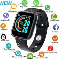 d20y68 bluetooth smart watch wearable devices men women blood pressure heart rate monitor sport bracelet for xiaomi huawei