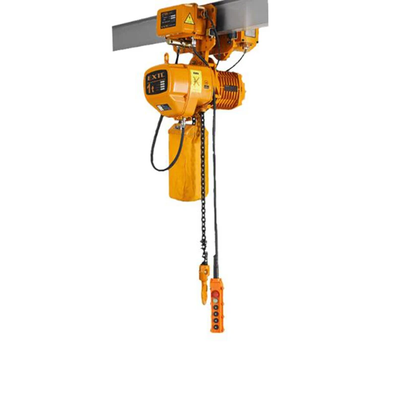 Электрический цепной подъемник 0 5 т/1 т кВт/кВт фиксированный одноцепный