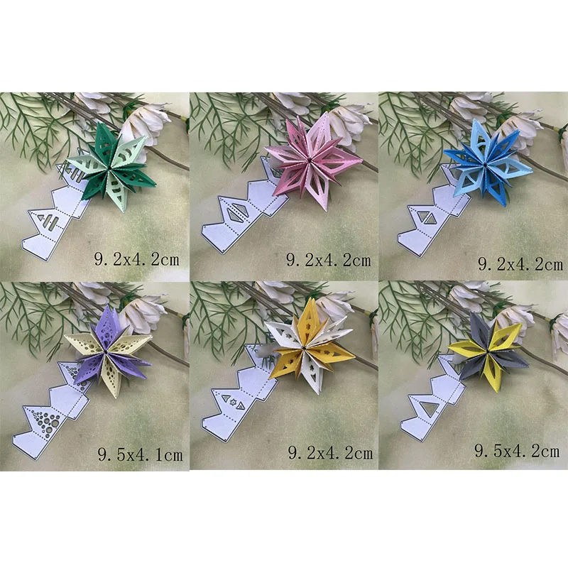 

New Various Folded Flower Metal Cutting Dies for DIY Scrapbooking Album Paper Cards Decorative Crafts Embossing Die Cuts