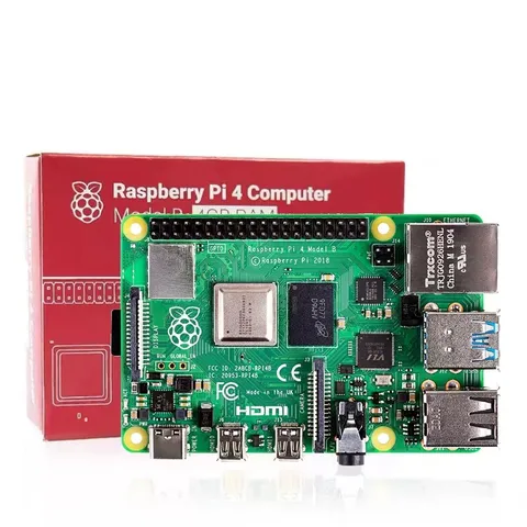 Оригинальный модуль Raspberry Pi 4B 4-го поколения 1ГБ/2ГБ/4ГБ/8ГБ