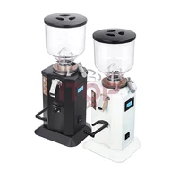 itop 74mm flat burr coffee grinder 1 5l bean hopper aluminum body heavy duty commercial coffee grinding machine speed adjustable