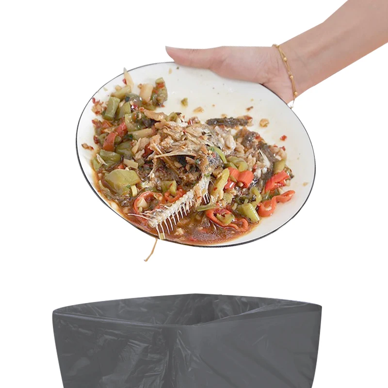 Бытовые одноразовые мешки для мусора. Высококачественные утолщенные кухонные