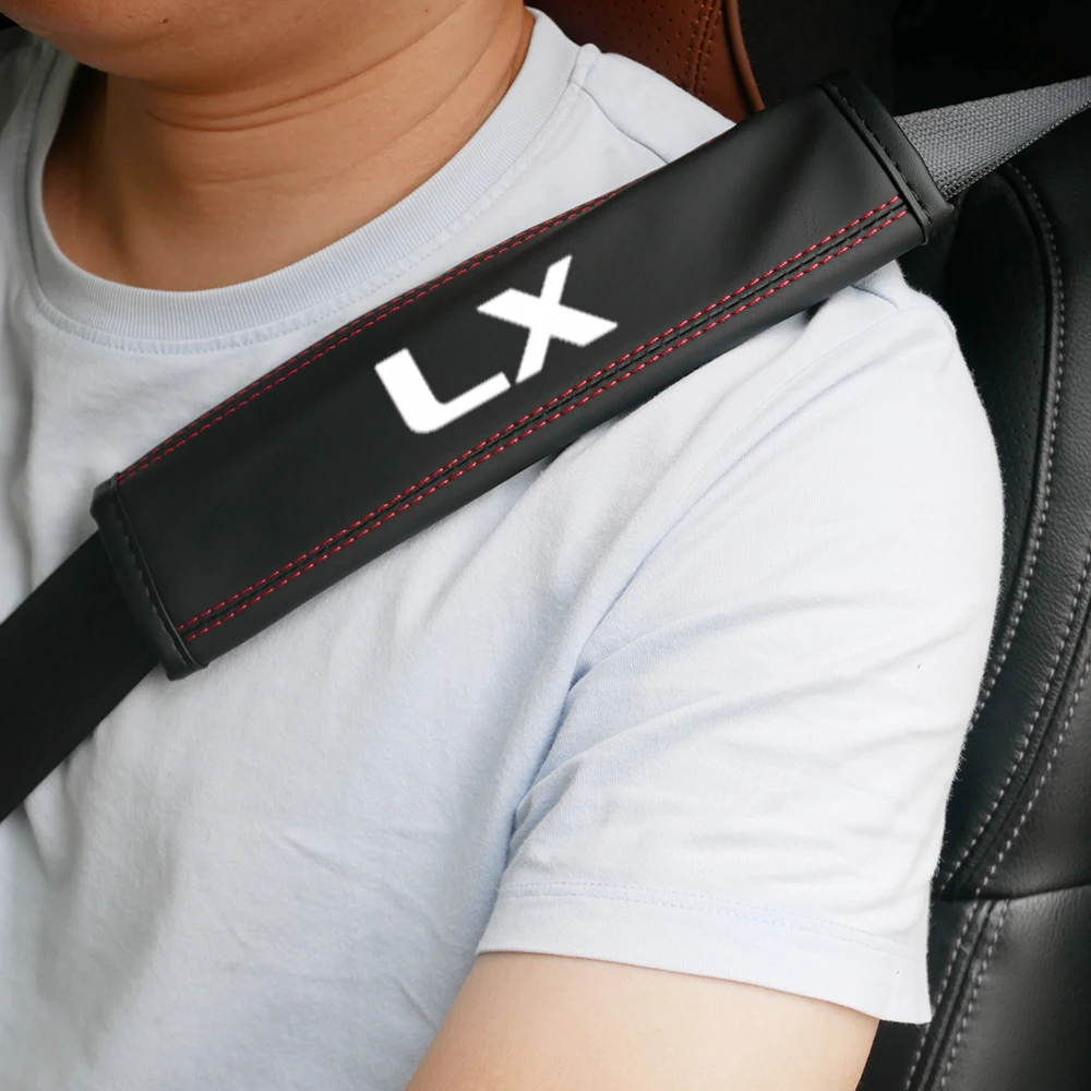 

Наплечная накладка на автомобильный ремень безопасности, чехол для Lexus CT200H, ES, GS, GX, LX, IS, LS, NX, RX, UX, FSPORT, аксессуары для салона автомобиля, 1 шт.
