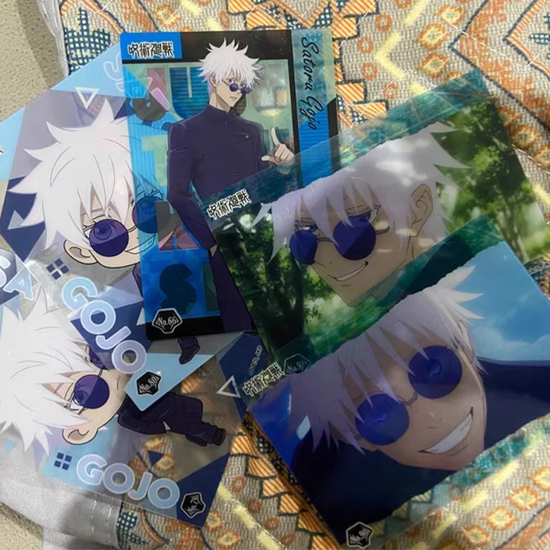 Аниме juютсу Kaisen карты Fushiguro Megumi Satoru Gojo Itadori Yuji фигурка флэш-карта фотокарты