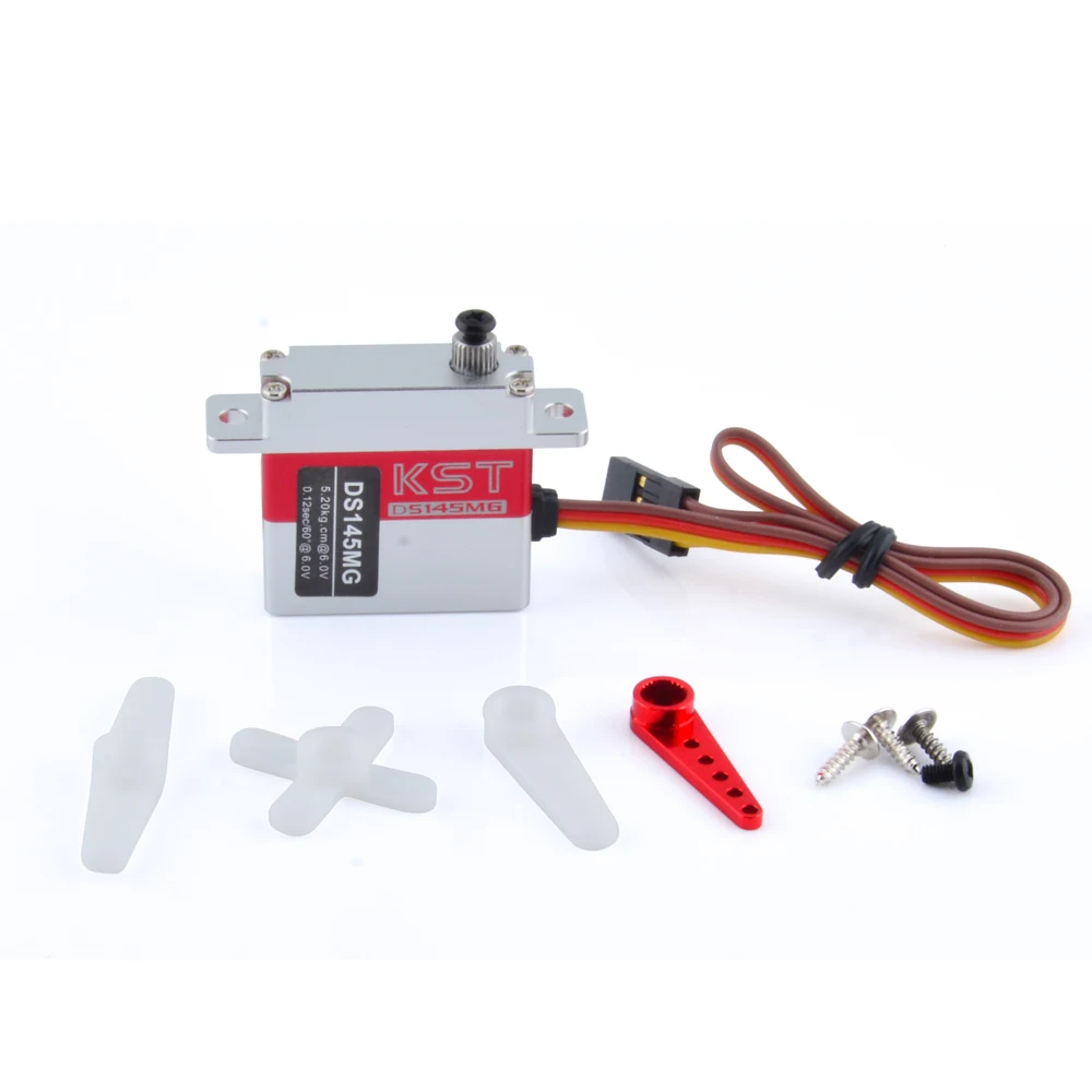 Высокоточная металлическая Шестерня KST DS145MG 6 в 5 кг 0,12 сек, цифровой сервопривод для крыла, планера для бла, Ру автомобиля, робота, руки, лодки, вертолета
