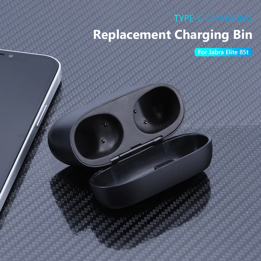 

Wireless Earphones Charging Case For Jabra Elite 85t 75t 65t Elite Active Earbuds Charger Box Earphone 700mAh Charger Box