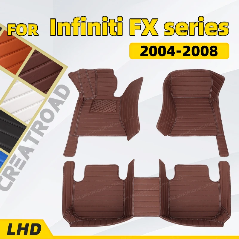 

Custom Car floor mats for Infiniti FX series 2004 2005 2006 2007 2008 auto foot Pads automobile carpet cover